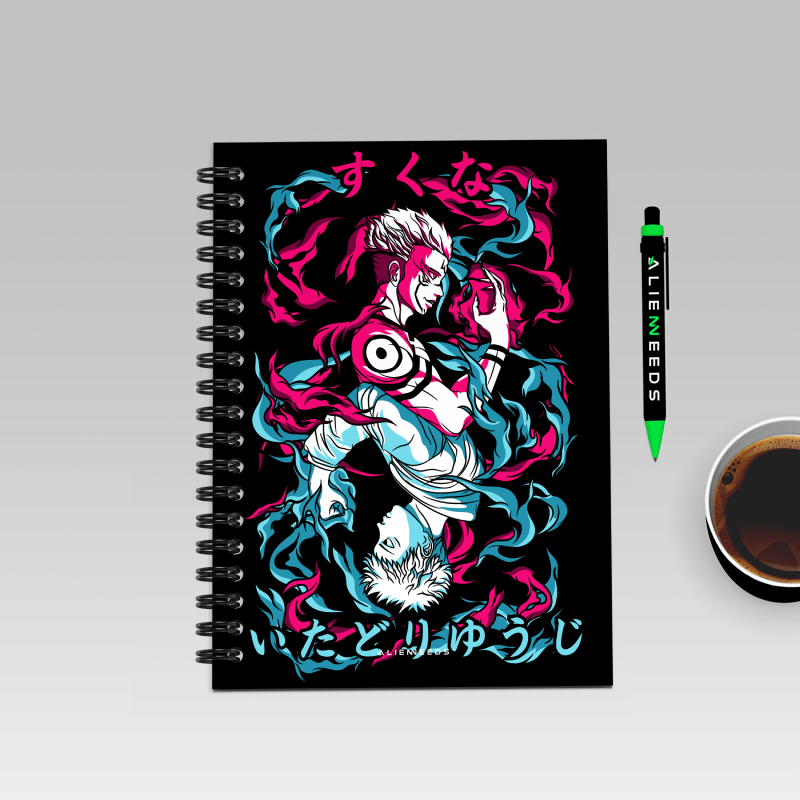 Jujutsu Kaisen A5 Notebook - Alienneeds.in