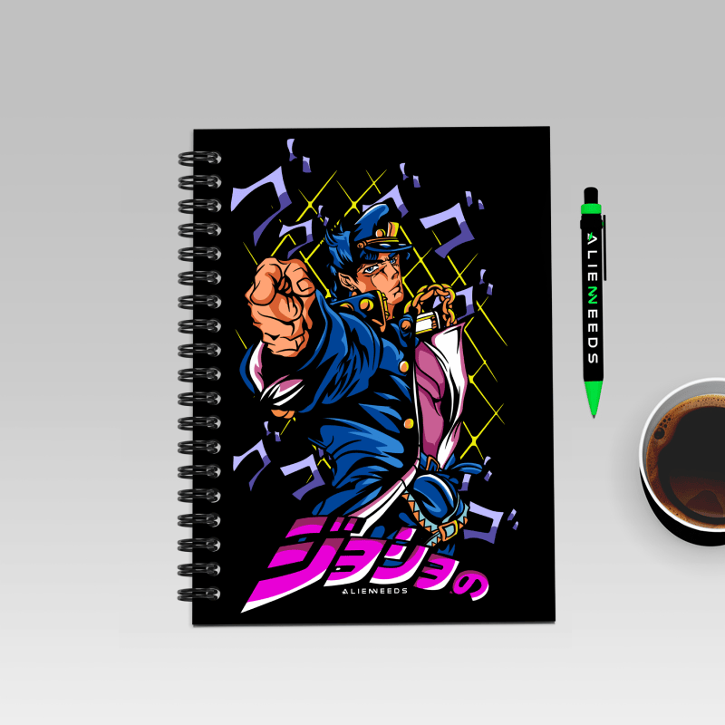 Jotaro Kujo – Stand Proud A5 Notebook - Alienneeds.in
