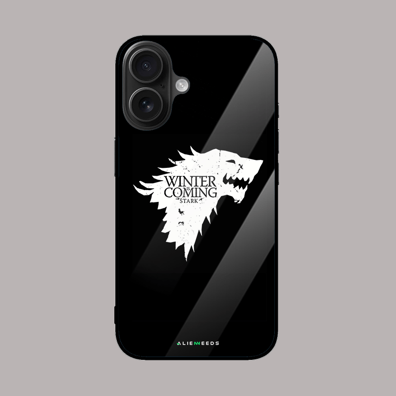 Winter is coming glass phone case by alienneeds – popular series design.