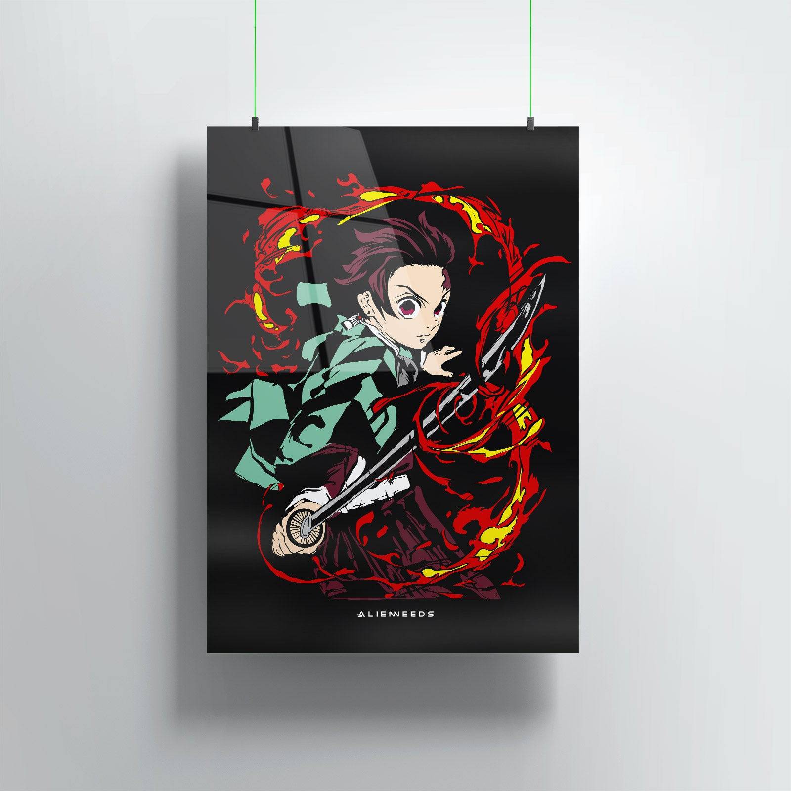 Demon Slayer Metal Poster