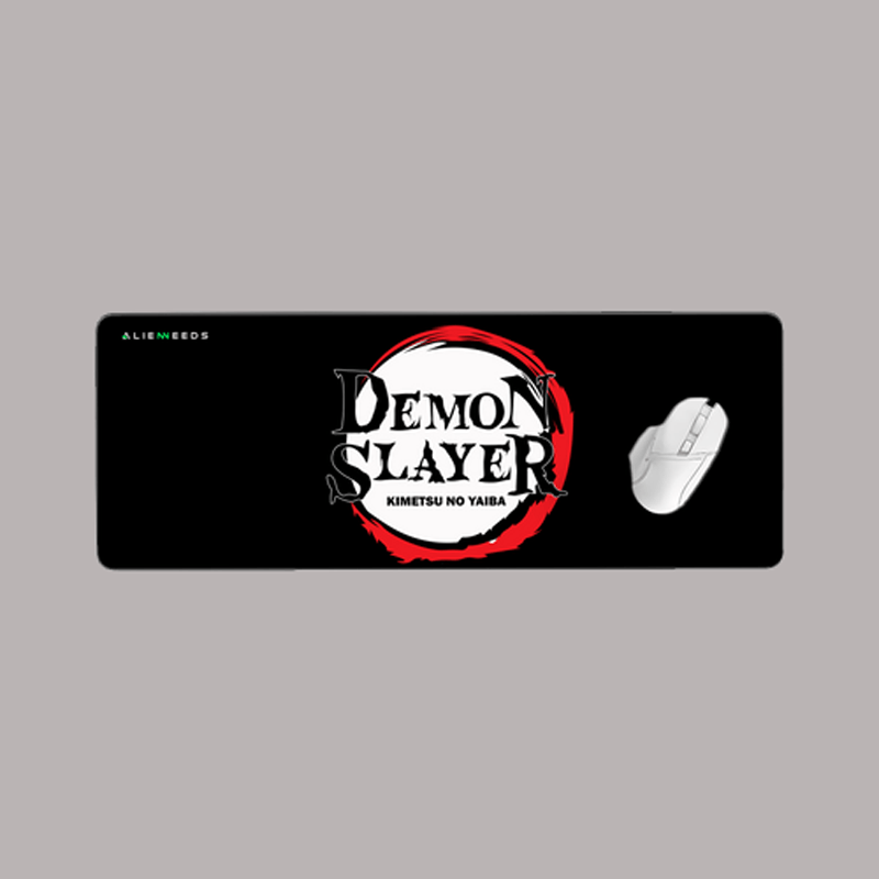 Demon Slayer Logo Desk Mat & Gaming Pad - Alienneeds.in