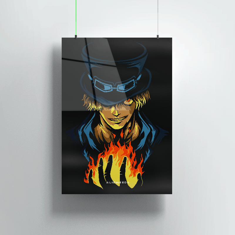 For Size 11.7 x 15.7 inches: Sabo D. Baltigo Metal Poster - Large 11.7 x 15.7 Inches - One Piece Anime Wall Art.
For Size 8 x 11.7 inches: Sabo D. Baltigo Metal Poster - Standard 8 x 11.7 Inches - Premium One Piece Collectible.