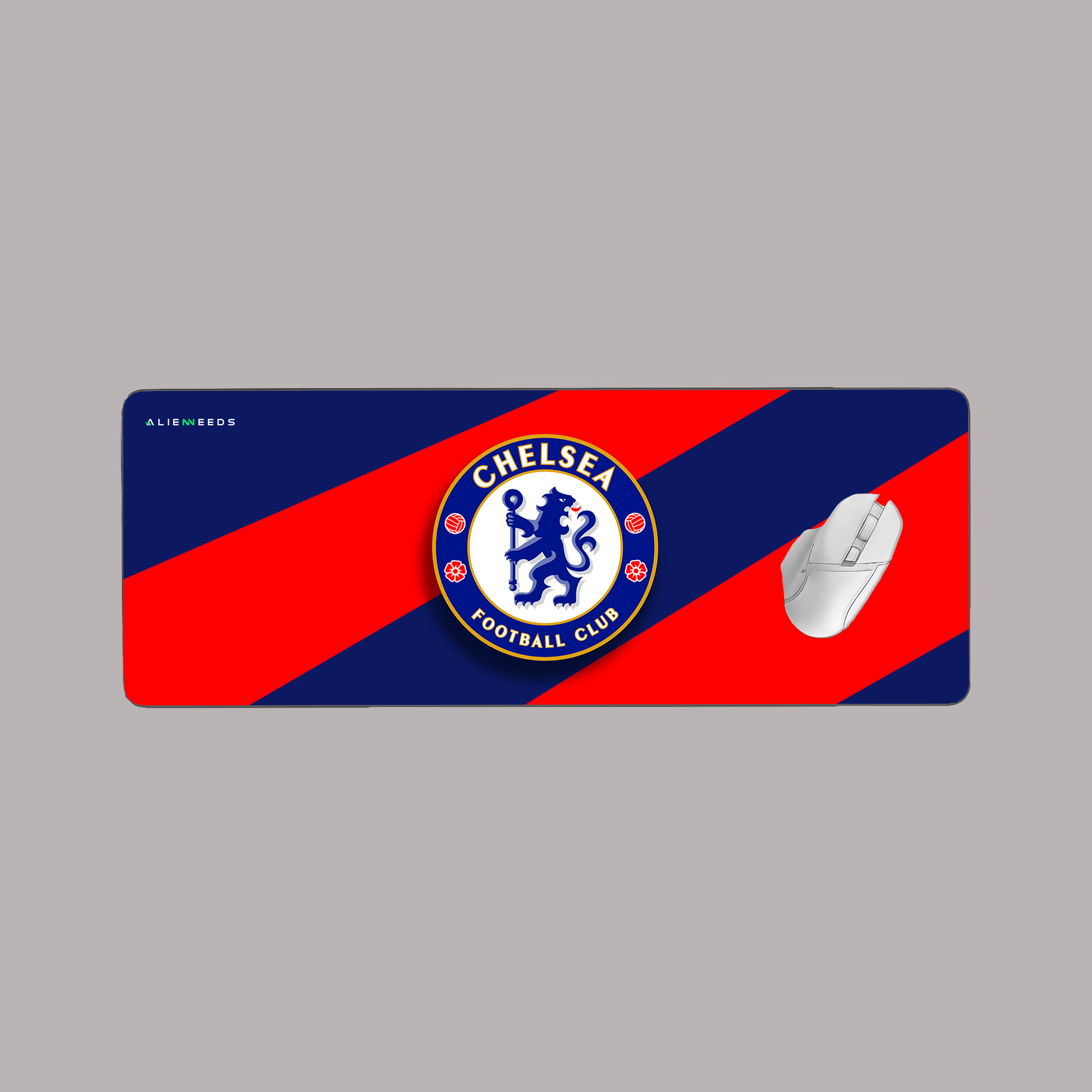 Chelsea FC Logo Desk Mat & Gaming Pad - Alienneeds.in
