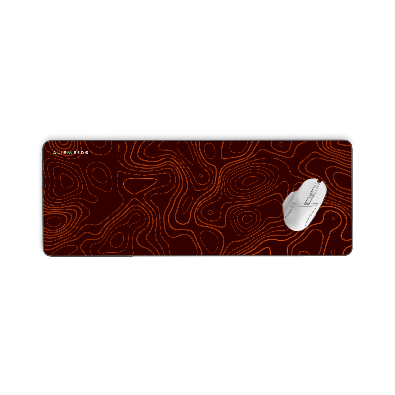 Coral Topography Desk Mat - Alienneeds.in