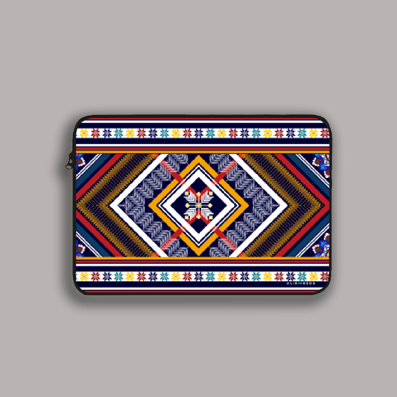 Geometric Abstract Pattern Laptop sleeve - Alienneeds.in
