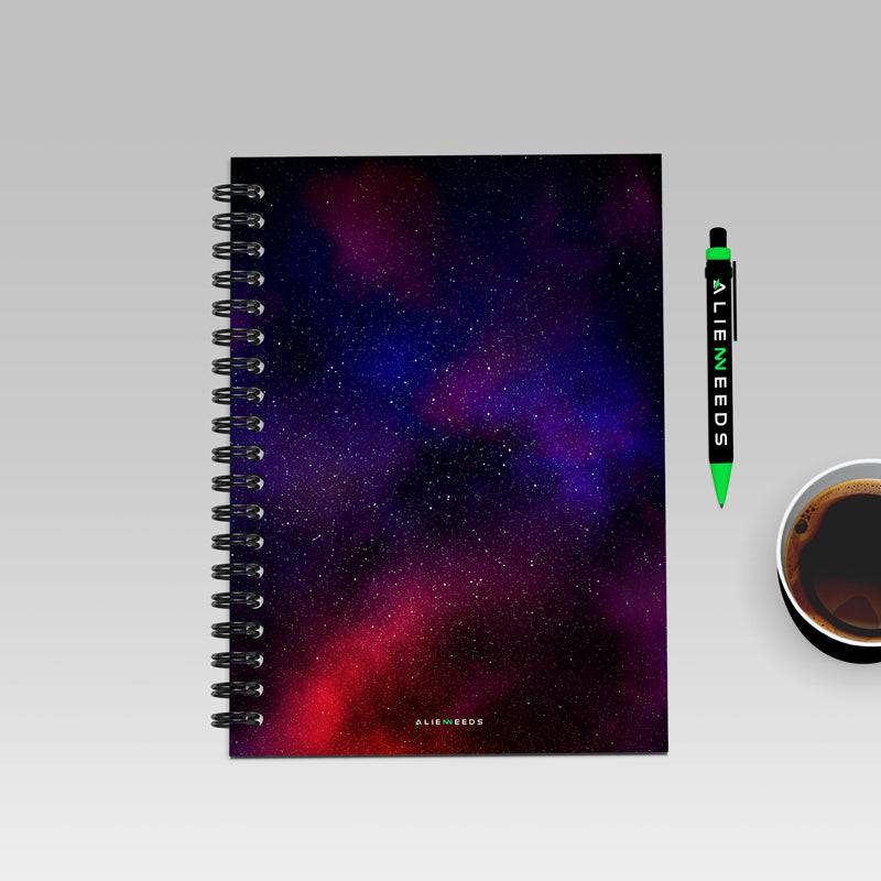Infinity Spaces A5 Wiro Notebook - Alienneeds.in