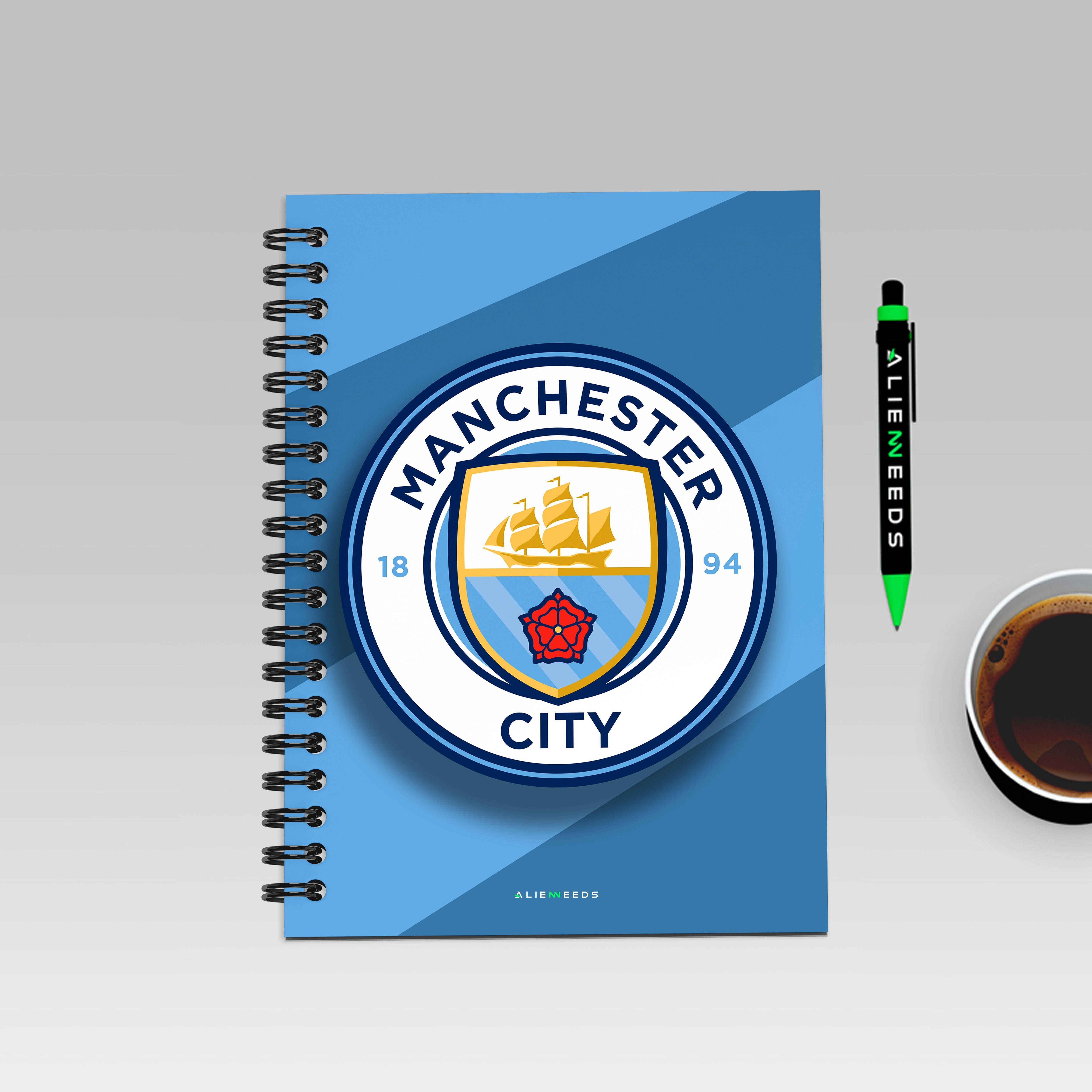 Manchester City A5 Notebook - Alienneeds.in