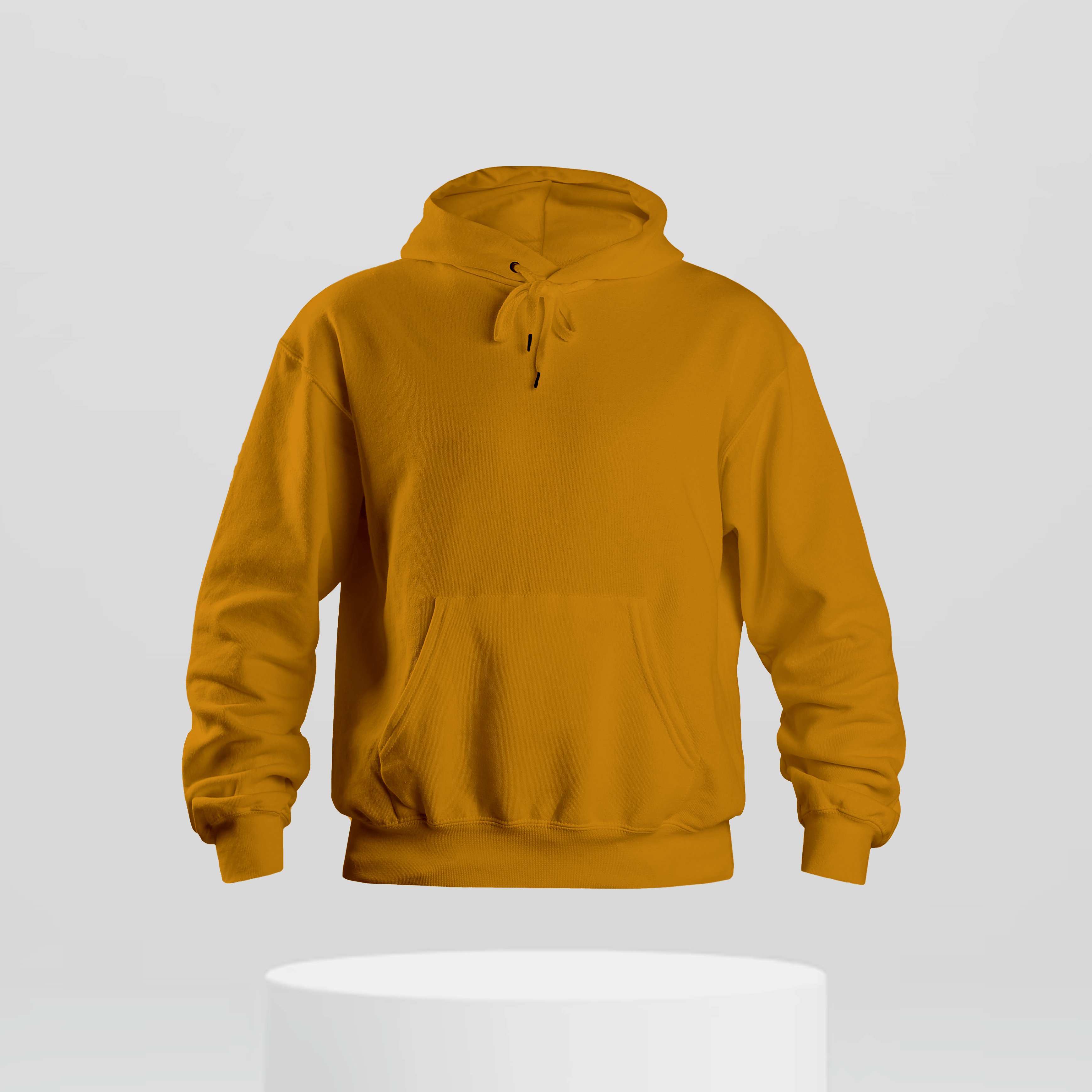 Mustard Yellow Unisex Basic Hoodies - Alienneeds.in