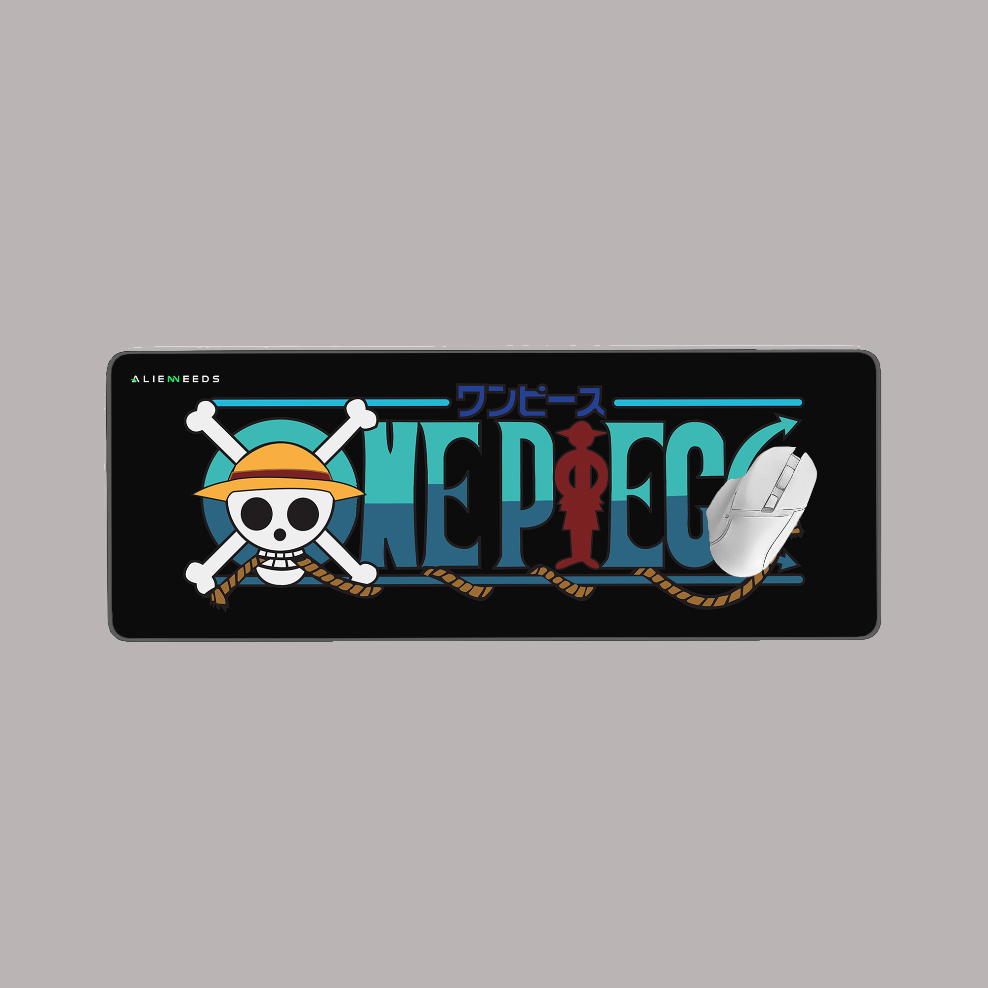 One Piece Logo Desk Mat & Gaming Pad - Alienneeds.in