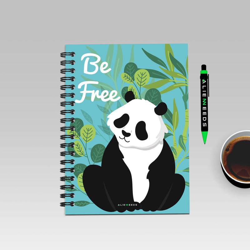 Panda Be Free A5 Wiro Notebook - Alienneeds.in