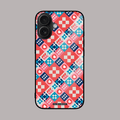 Geometric shapes with limited colors glass case by alienneeds.