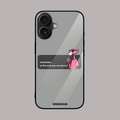 You are alone glass phone case by alienneeds – bold statement.
