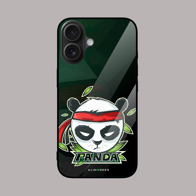 Kung Fu Panda heroic glass case by alienneeds – playful and fun phone cover.