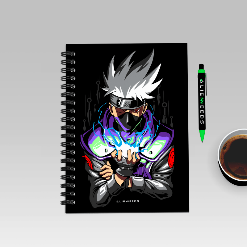 Kakashi Hatake – The Copy Ninja A5 Notebook - Alienneeds.in
