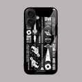 Space walk glass case – cosmic phone cover.
