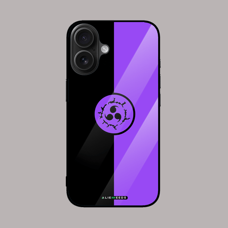 Four Symbols Seal violet glass phone case by alienneeds.