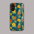 Monstera jungle luxe glass phone case by alienneeds – lush botanical design.