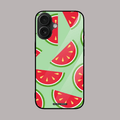 Watermelon pattern mobile cover – fresh glass case by alienneeds.