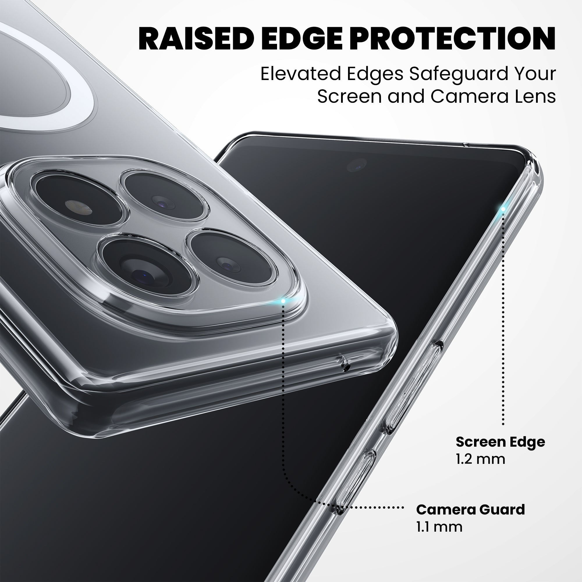Anti-Yellow Magsafe Clear Case - Redmi