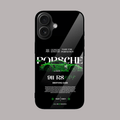 Porsche 911 RS Green Edition glass phone case – premium design.