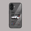 Nissan GT-R Nismo glass case by alienneeds – sporty mobile cover.