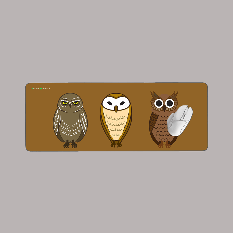 Owl Desk Mat