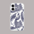 Peacock with feather regal clear silicone case by alienneeds – elegant mobile cover.