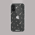 Bullet bold clear silicone mobile phone cover – edgy design.