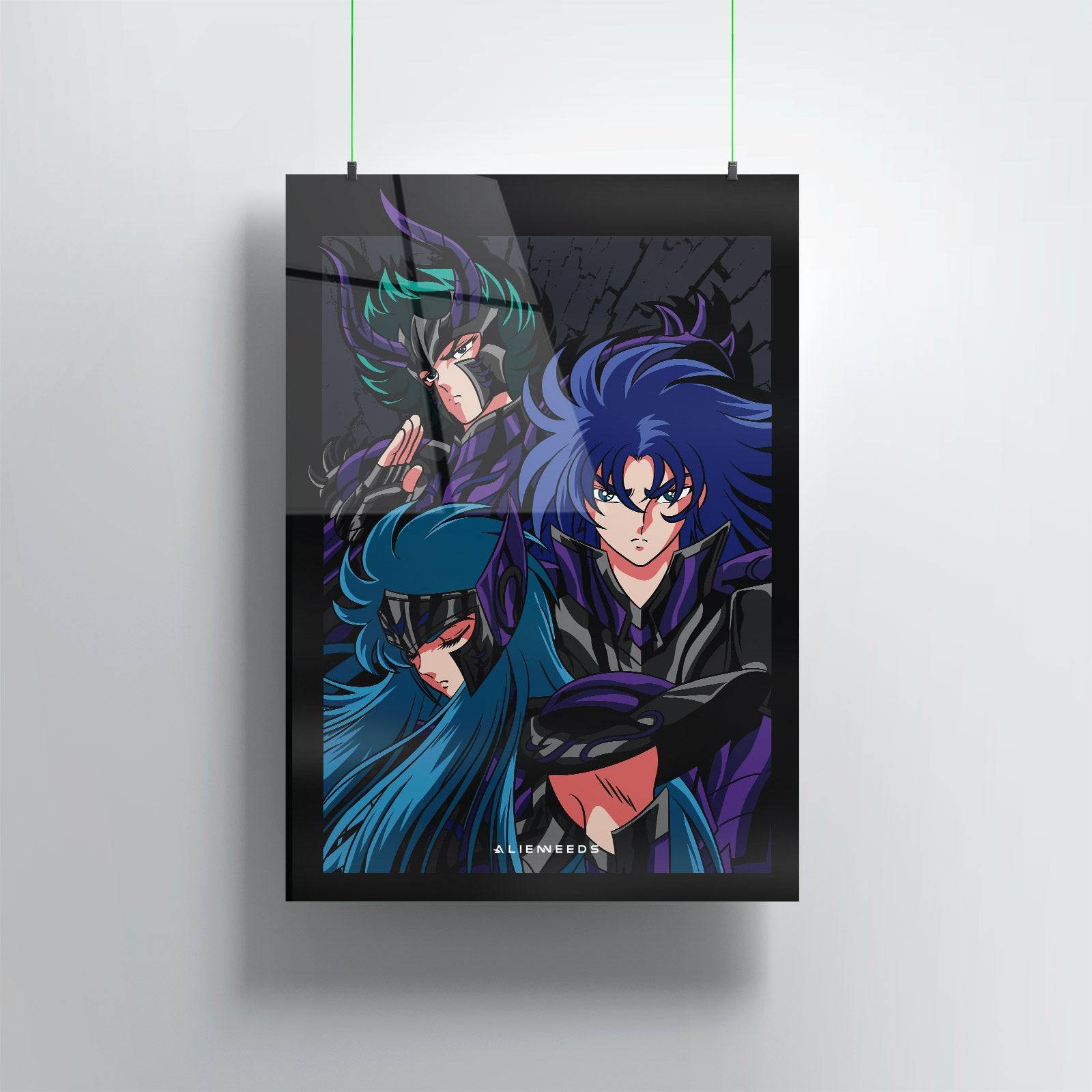 Gemini Saga Metal Poster