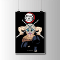 Inosuke Hashibira – Wild Spirit Poster - Alienneeds.in