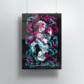 Jujutsu Kaisen Premium Metal Poster featuring high-quality anime artwork for wall decor, perfect for fans and collectors