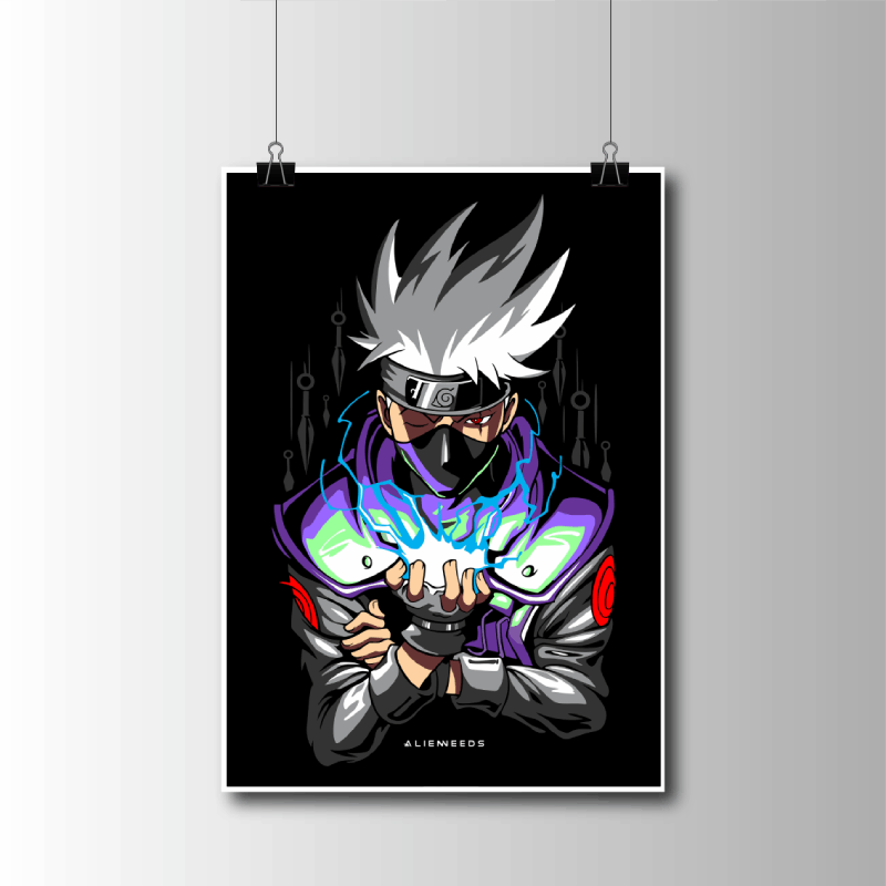 Kakashi Hatake – The Copy Ninja Poster - Alienneeds.in