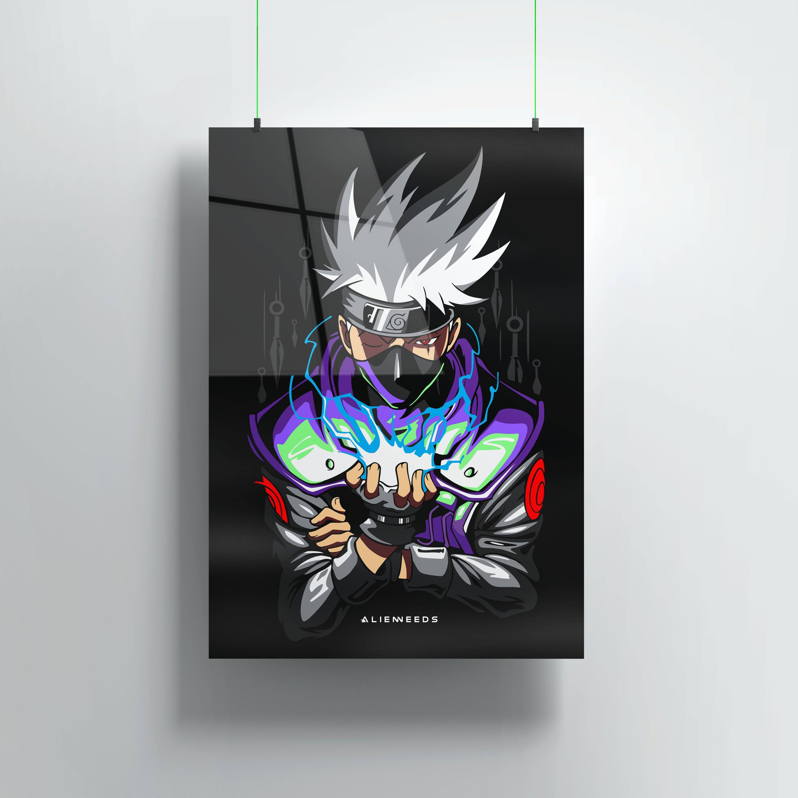 For Size 11.7 x 15.7 inches: Kakashi Hatake Metal Poster - Large 11.7 x 15.7 Inches - Premium Naruto Anime Wall Art.
For Size 8 x 11.7 inches: Kakashi Hatake Metal Poster - Standard 8 x 11.7 Inches - Naruto Collectible Decor.