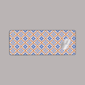Moroccan Tile Pattern Desk Mat - Alienneeds.in