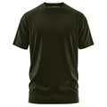 Olive Green Unisex Basic T-shirt - Alienneeds.in
