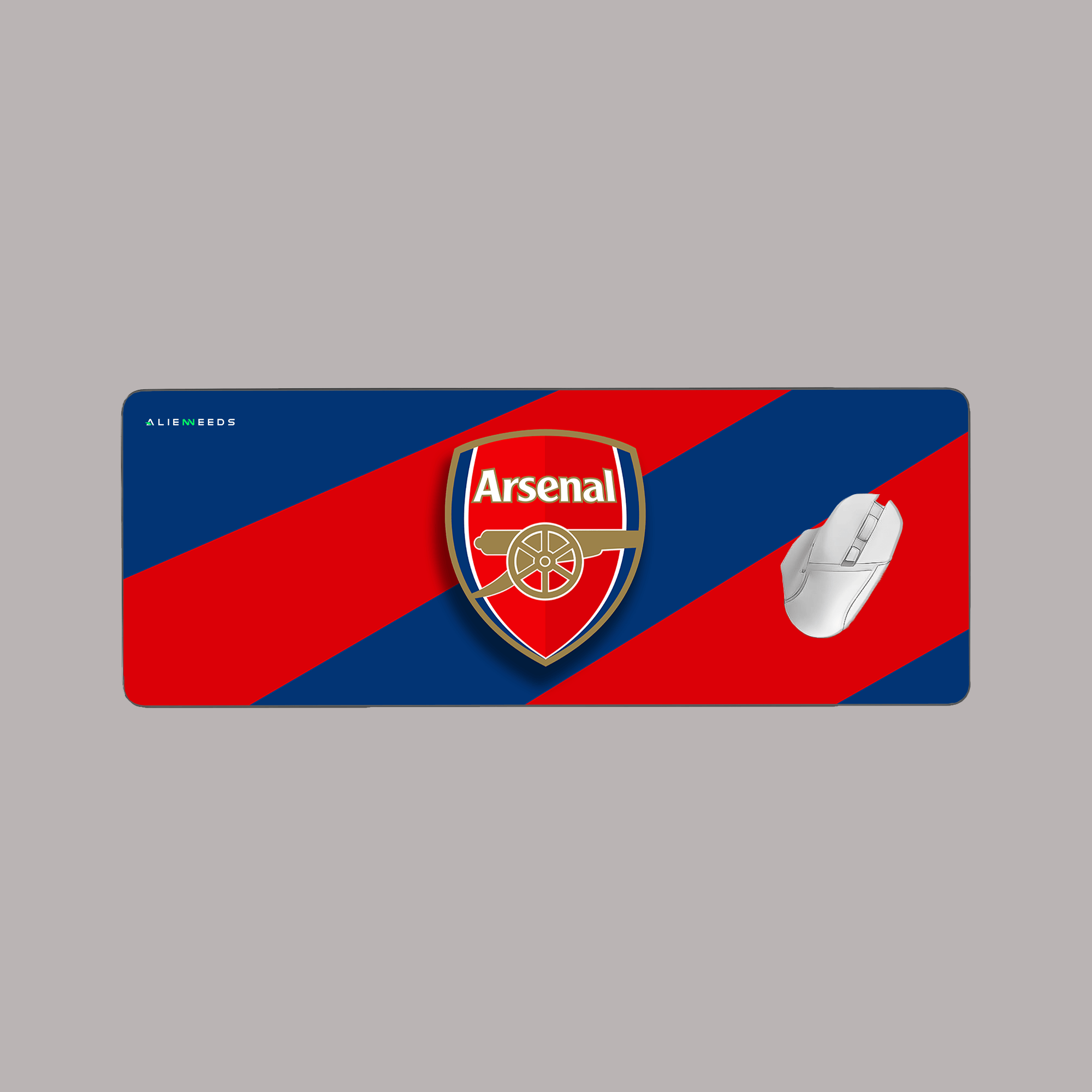 Arsenal Football Club Logo Desk Mat for Gamers & Fans | Alienneeds ...