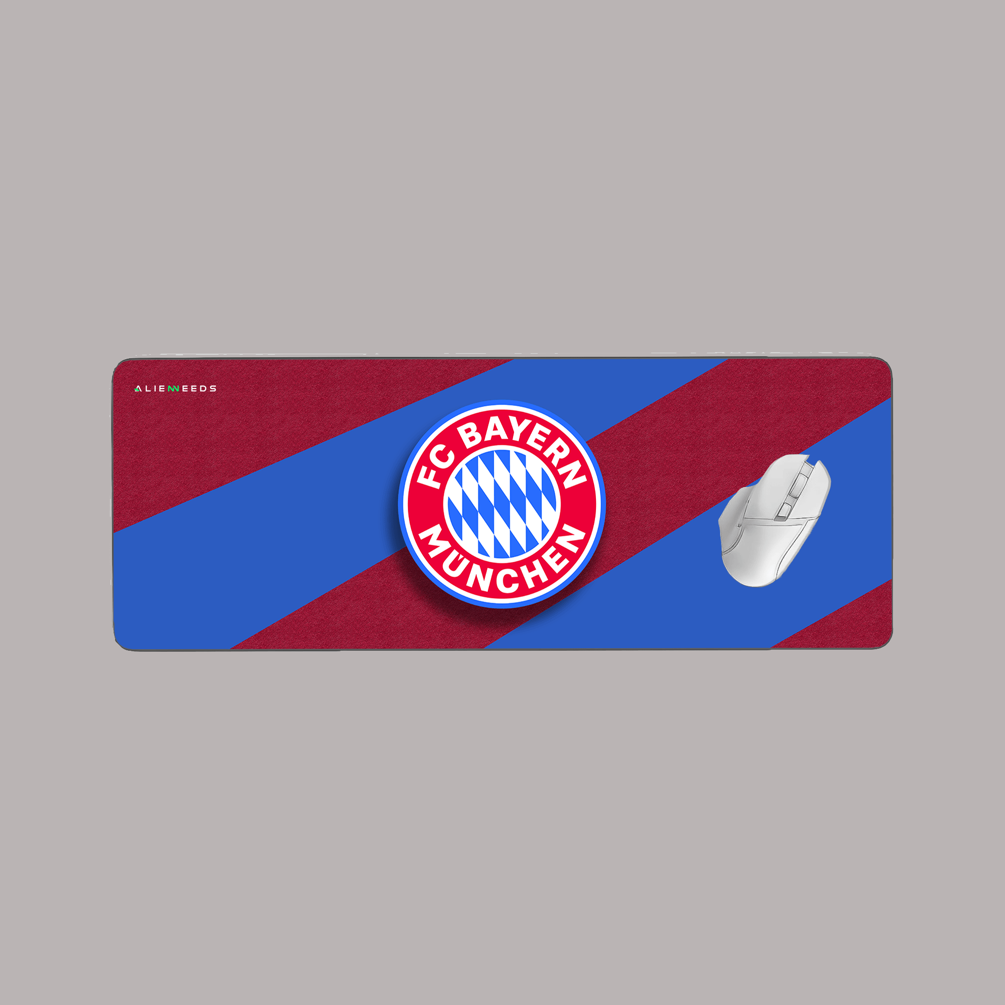 Bayern Munich Logo Desk Mat & Gaming Pad - Alienneeds.in