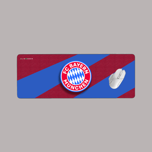 Bayern Munich Logo Desk Mat & Gaming Pad - Alienneeds.in