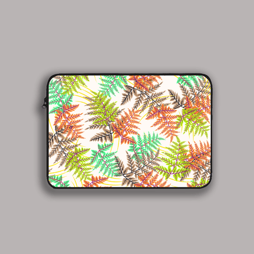 Colorful Leaf Laptop sleeve - Alienneeds.in