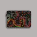 Colorful Lines Topography  Laptop sleeve - Alienneeds.in