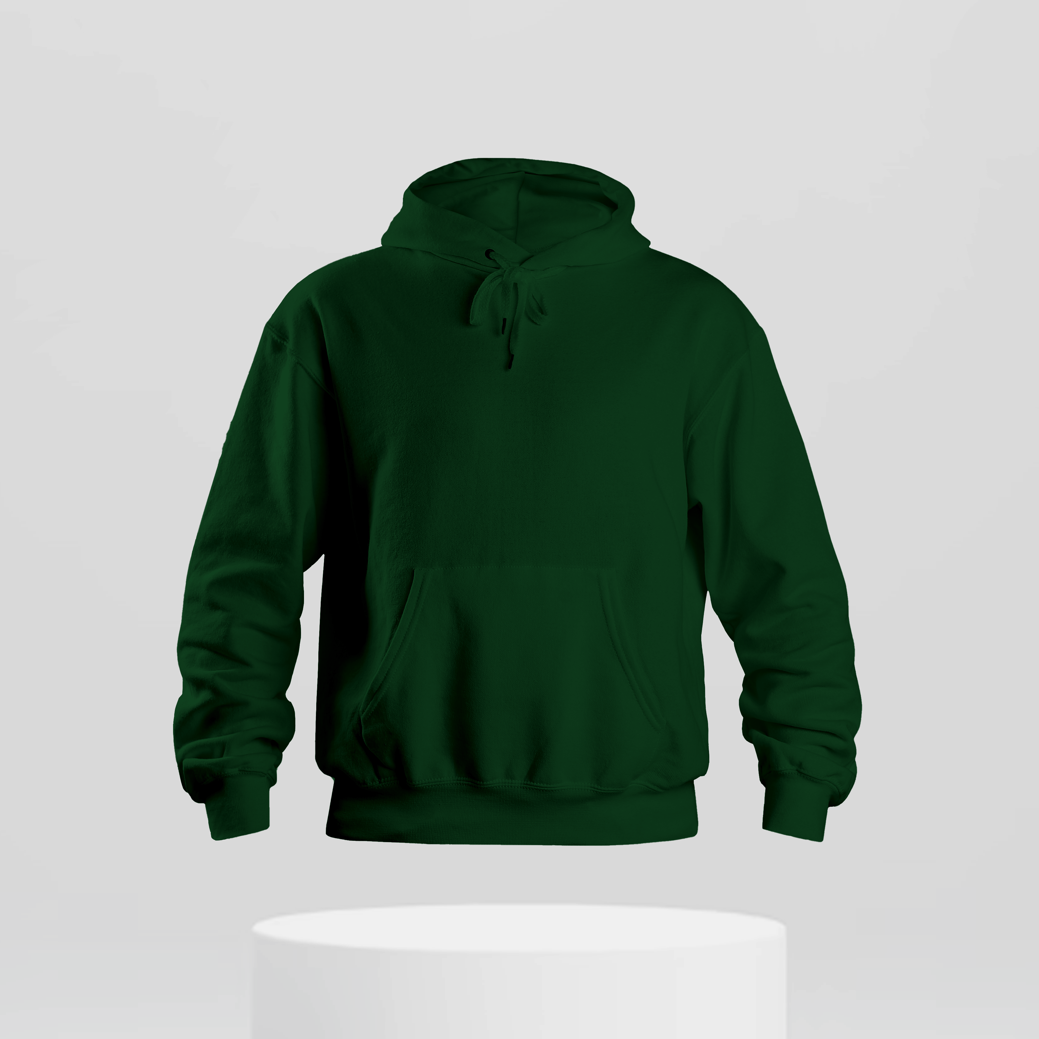 Green Unisex Basic Hoodies - Alienneeds.in