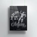 I Need More Space Premium Metal Poster Wall Art - Alienneeds.in