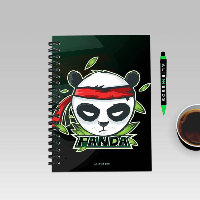 Kung Fu Panda A5 Wiro Notebook - Alienneeds.in