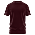 Maroon Unisex Basic T-shirt - Alienneeds.in