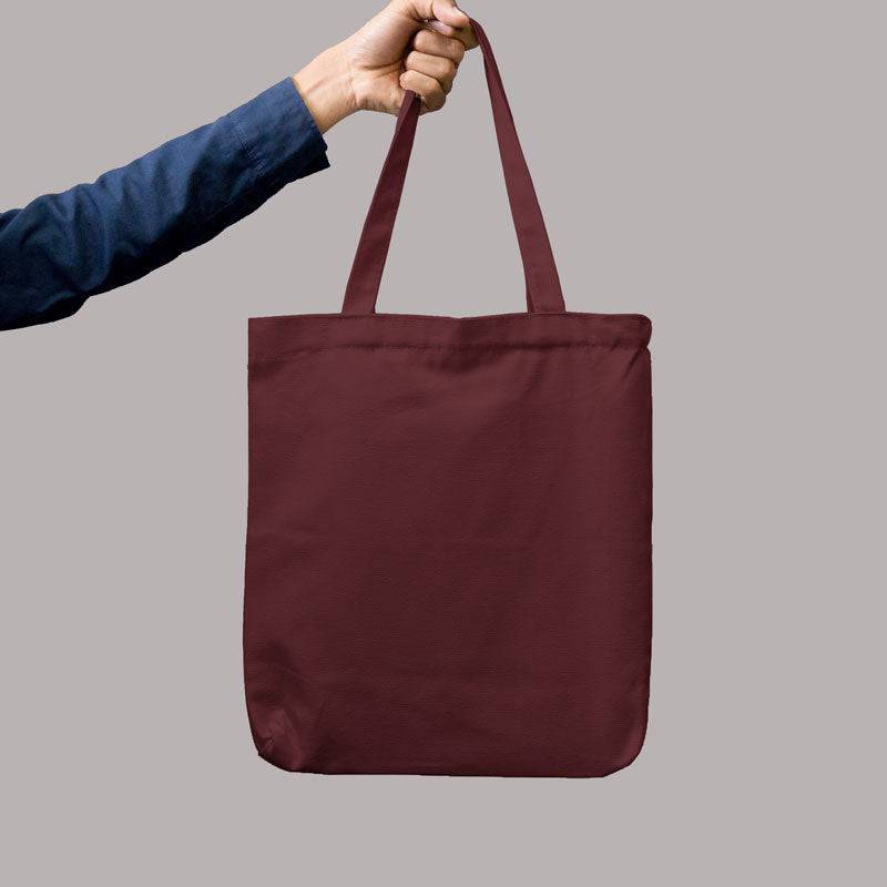 Maroon Tote Bag - Alienneeds.in