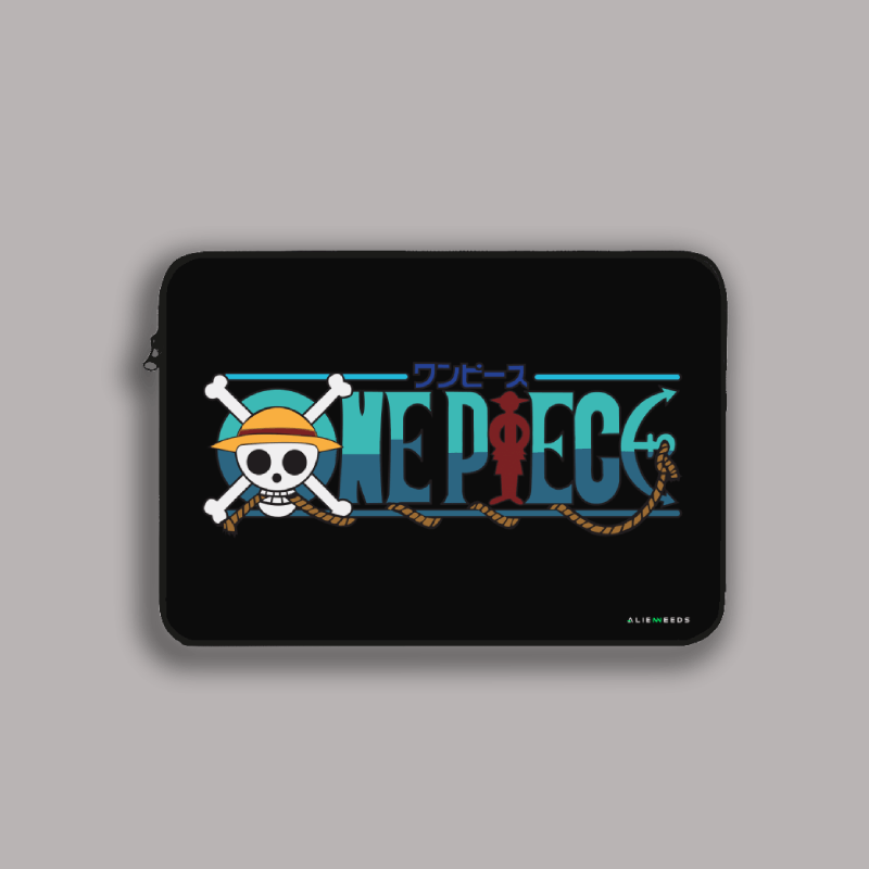 One Piece logo Laptop sleeve - Alienneeds.in