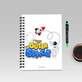 Outer Space A5 Wiro Notebook - Alienneeds.in