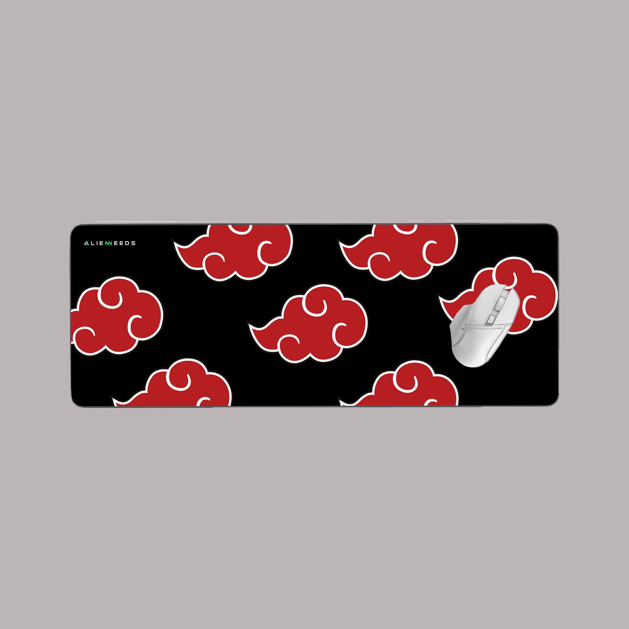 Akatsuki Emblem Naruto Desk Mat & Gaming Pad - Alienneeds.in